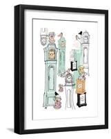 Clocks, 2013-Anna Platts-Framed Giclee Print