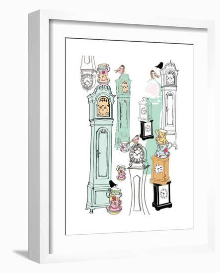 Clocks, 2013-Anna Platts-Framed Giclee Print