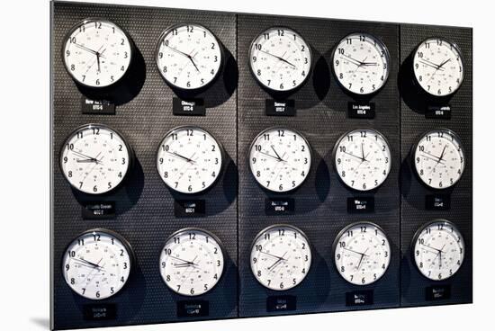 Clocks City-Philippe Hugonnard-Mounted Photographic Print