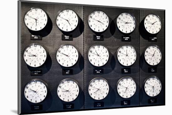 Clocks City-Philippe Hugonnard-Mounted Photographic Print