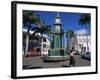 Clocktower at the Circus, Basseterre, St. Kitts, Leeward Islands-Ken Gillham-Framed Photographic Print