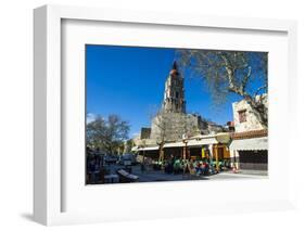 Clocktower in the Medieval Old Town-Michael Runkel-Framed Photographic Print