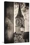 Clocktowwer of, St Peter Church, Zurich, Switzerland-George Oze-Stretched Canvas