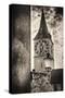 Clocktowwer of, St Peter Church, Zurich, Switzerland-George Oze-Stretched Canvas