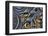 Clockwork - Macro-null-Framed Art Print