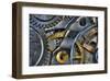 Clockwork - Macro-null-Framed Art Print