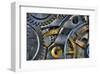 Clockwork - Macro-null-Framed Art Print