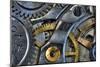 Clockwork - Macro-null-Mounted Art Print