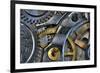 Clockwork - Macro-null-Framed Art Print