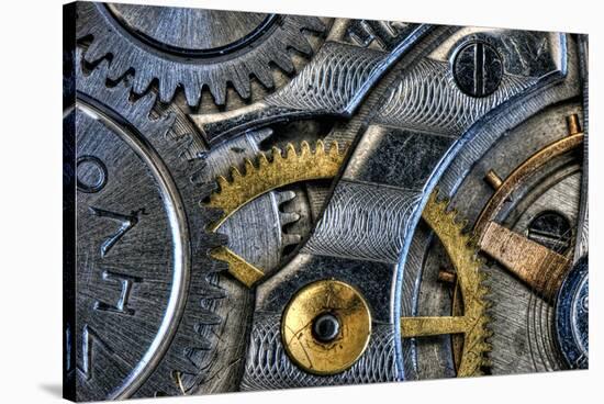 Clockwork - Macro-null-Stretched Canvas