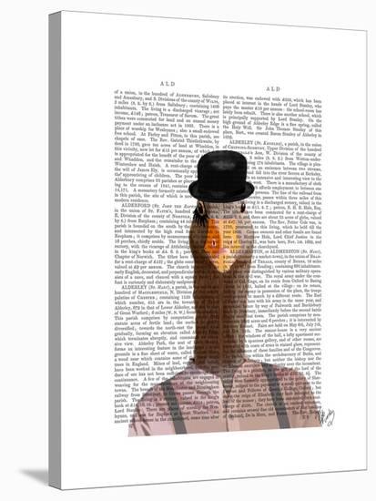 Clockwork Orange Goose-Fab Funky-Stretched Canvas