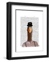 Clockwork Orange Goose-Fab Funky-Framed Art Print