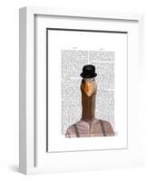 Clockwork Orange Goose-Fab Funky-Framed Art Print