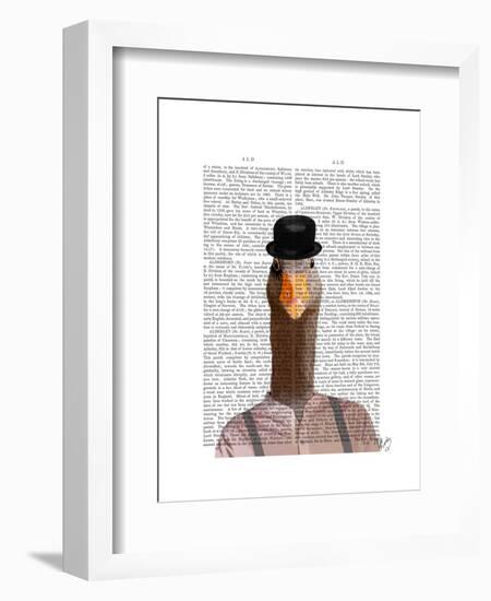 Clockwork Orange Goose-Fab Funky-Framed Art Print