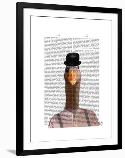 Clockwork Orange Goose-Fab Funky-Framed Art Print