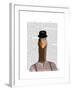 Clockwork Orange Goose-Fab Funky-Framed Art Print