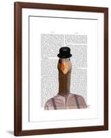 Clockwork Orange Goose-Fab Funky-Framed Art Print