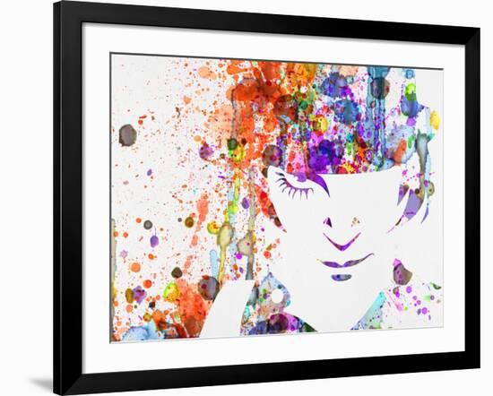 Clockwork Watercolor-Anna Malkin-Framed Art Print