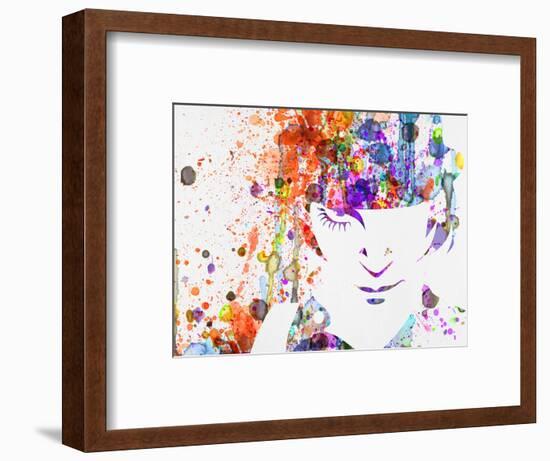 Clockwork Watercolor-Anna Malkin-Framed Art Print