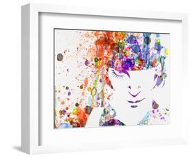 Clockwork Watercolor-Anna Malkin-Framed Art Print