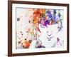 Clockwork Watercolor-Anna Malkin-Framed Art Print