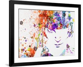 Clockwork Watercolor-Anna Malkin-Framed Art Print