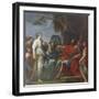 Cloelia and Lars Porsena-Placido Costanzi-Framed Giclee Print