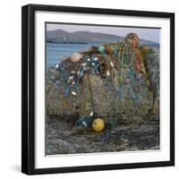 Cloghcor, Arranmore Island, County Donegal, Ulster, Republic of Ireland, Europe-Carsten Krieger-Framed Photographic Print