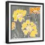 Cloisonne Beauty II Gray Crop-Shirley Novak-Framed Premium Giclee Print