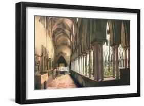 Cloister at Amalfi Cathedral, Italy-null-Framed Art Print