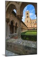 Cloister, Cathedral of Monreale, Monreale, Palermo, Sicily, Italy, Europe-Marco Simoni-Mounted Photographic Print