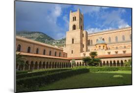 Cloister, Cathedral of Monreale, Monreale, Palermo, Sicily, Italy, Europe-Marco Simoni-Mounted Photographic Print