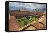 Cloister, Cathedral of Monreale, Monreale, Palermo, Sicily, Italy, Europe-Marco Simoni-Framed Stretched Canvas