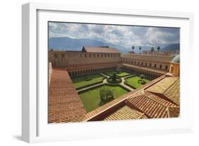 Cloister, Cathedral of Monreale, Monreale, Palermo, Sicily, Italy, Europe-Marco Simoni-Framed Photographic Print