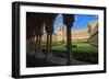 Cloister, Cathedral of Monreale, Monreale, Palermo, Sicily, Italy, Europe-Marco Simoni-Framed Photographic Print