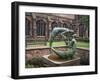 Cloister Garden, Chester Cathedral, Cheshire, England, United Kingdom, Europe-Nelly Boyd-Framed Photographic Print