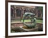 Cloister Garden, Chester Cathedral, Cheshire, England, United Kingdom, Europe-Nelly Boyd-Framed Photographic Print