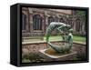 Cloister Garden, Chester Cathedral, Cheshire, England, United Kingdom, Europe-Nelly Boyd-Framed Stretched Canvas