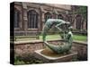 Cloister Garden, Chester Cathedral, Cheshire, England, United Kingdom, Europe-Nelly Boyd-Stretched Canvas