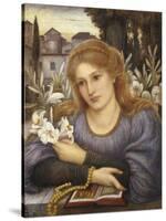 Cloister Lilies, 1891-Marie Spartali Stillman-Stretched Canvas