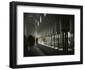 Cloister of Amalfi Cathedral-null-Framed Premium Giclee Print