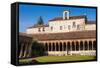 Cloister of Church of San Zeno Maggiore, Verona, UNESCO World Heritage Site, Veneto, Italy, Europe-Nico Tondini-Framed Stretched Canvas