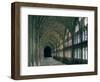 Cloister of Gloucester Cathedral-Peter Thompson-Framed Photographic Print