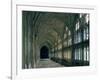 Cloister of Gloucester Cathedral-Peter Thompson-Framed Photographic Print