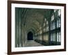 Cloister of Gloucester Cathedral-Peter Thompson-Framed Photographic Print