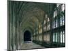 Cloister of Gloucester Cathedral-Peter Thompson-Mounted Photographic Print