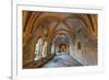 Cloister of King Dinis-G and M Therin-Weise-Framed Photographic Print