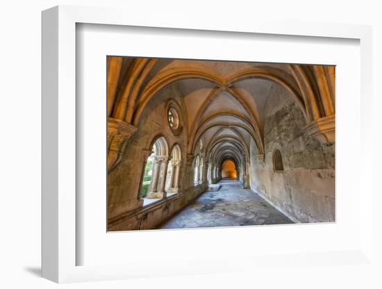 Cloister of King Dinis-G and M Therin-Weise-Framed Photographic Print