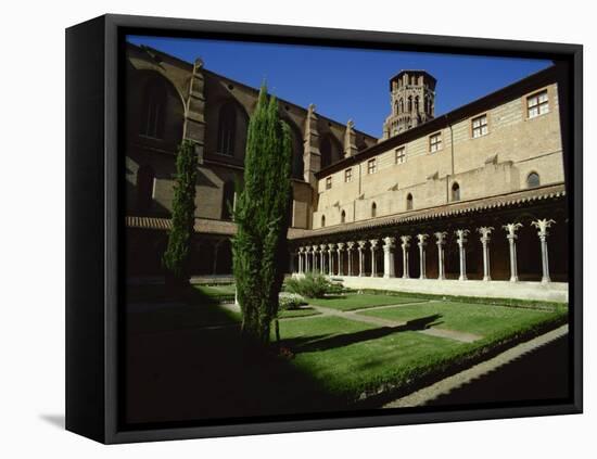 Cloister of Le Couvent Des Augustins, 14th C, Augustins Museum, Toulouse, Midi-Pyrenees, France-Rawlings Walter-Framed Stretched Canvas