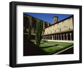 Cloister of Le Couvent Des Augustins, 14th C, Augustins Museum, Toulouse, Midi-Pyrenees, France-Rawlings Walter-Framed Photographic Print